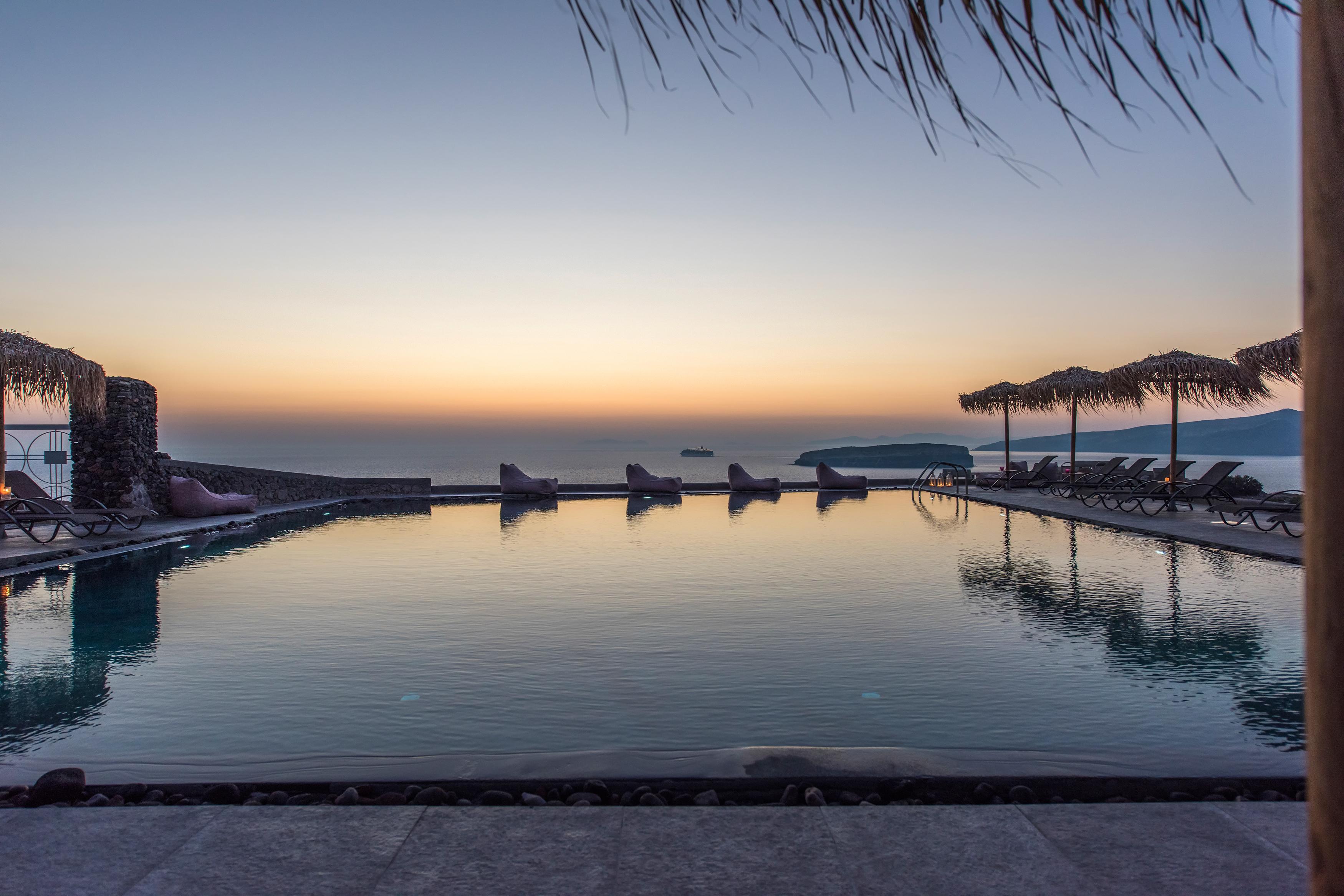 Sunset Faros Hotel Akrotiri  Exterior photo